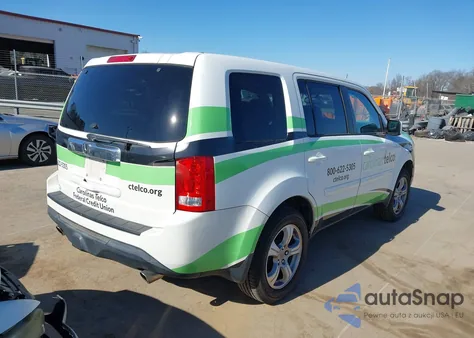 2013 Honda Pilot Ex-L z USA, uszkodzony, nr VIN 5FNYF3H63DB042987